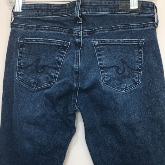 ag Adriano Goldschmied Leggings Ankle Jeans distressed size 25R - Picture 6 of 12
